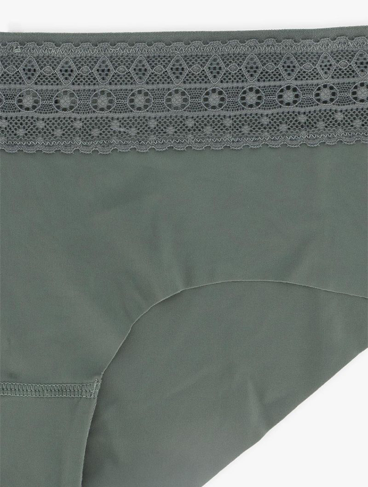 MyRunway Shop Woolworths Sage Lace Trim No Visible Pantyline Midis